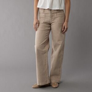 American Eagle Outfitters Tan Wide Leg Pants